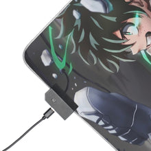 Load image into Gallery viewer, My Hero Academia Izuku Midoriya RGB LED Mouse Pad (Desk Mat)
