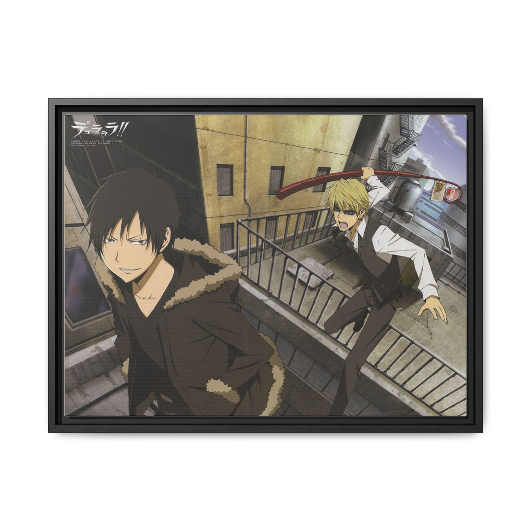Anime Durarara!! Canvas Framed Art Print