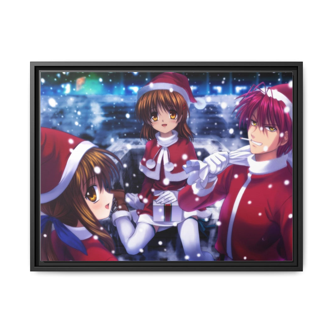 Anime Clannad Canvas Framed Art Print