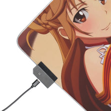 Load image into Gallery viewer, Sword Art Online Asuna Yuuki RGB LED Mouse Pad (Desk Mat)
