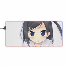 Load image into Gallery viewer, The "H.e.n.t.a.i" Prince and the Stony Cat. by RGB LED Mouse Pad (Desk Mat)
