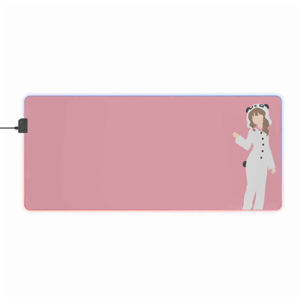 Kaede Azusagawa RGB LED Mouse Pad (Desk Mat)