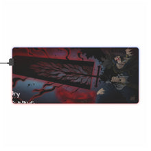 Load image into Gallery viewer, Black Clover Asta RGB LED Mouse Pad (Desk Mat)
