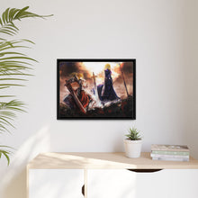 Load image into Gallery viewer, Fate/Apocrypha Artoria and Mordred Canvas Framed Art Print
