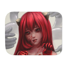 Load image into Gallery viewer, Anime Elfen Lied Sherpa Blanket
