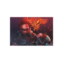 Load image into Gallery viewer, Demon Slayer: Kimetsu no Yaiba Rug

