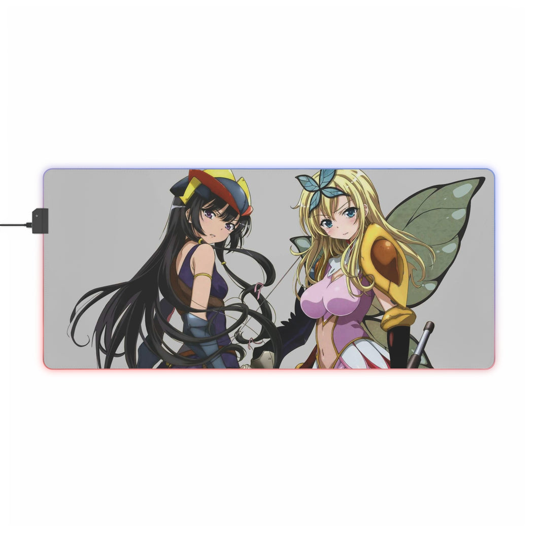 Boku Wa Tomodachi Ga Sukunai Sena Kashiwazaki, Yozora Mikazuki RGB LED Mouse Pad (Desk Mat)