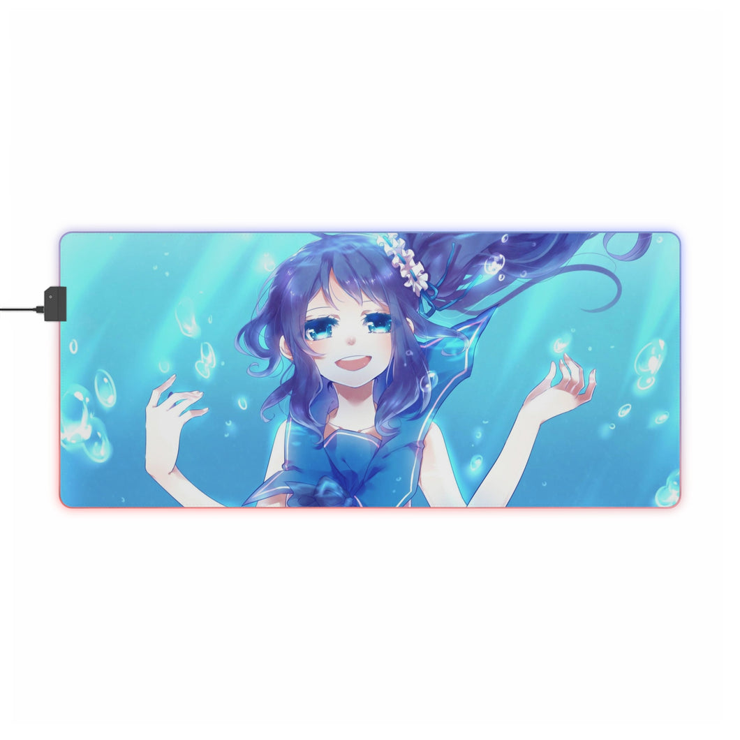 Nagi no Asukara Chisaki Hiradaira RGB LED Mouse Pad (Desk Mat)
