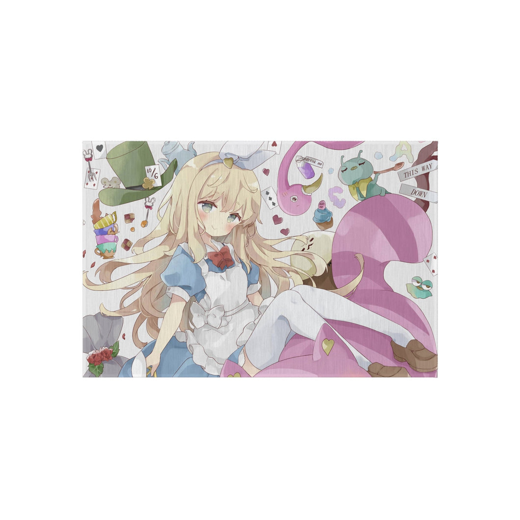 Anime Alice In Wonderland Rug