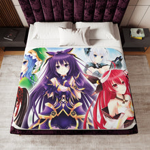Load image into Gallery viewer, Date a live season 1 characters Sherpa Blanket
