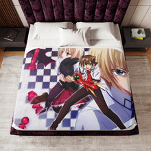 Load image into Gallery viewer, High School DxD Issei Hyoudou, Yuuto Kiba, Ddraig Sherpa Blanket

