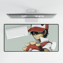 Load image into Gallery viewer, Pokemon: Red and Blue Mouse Pad (Desk Mat)
