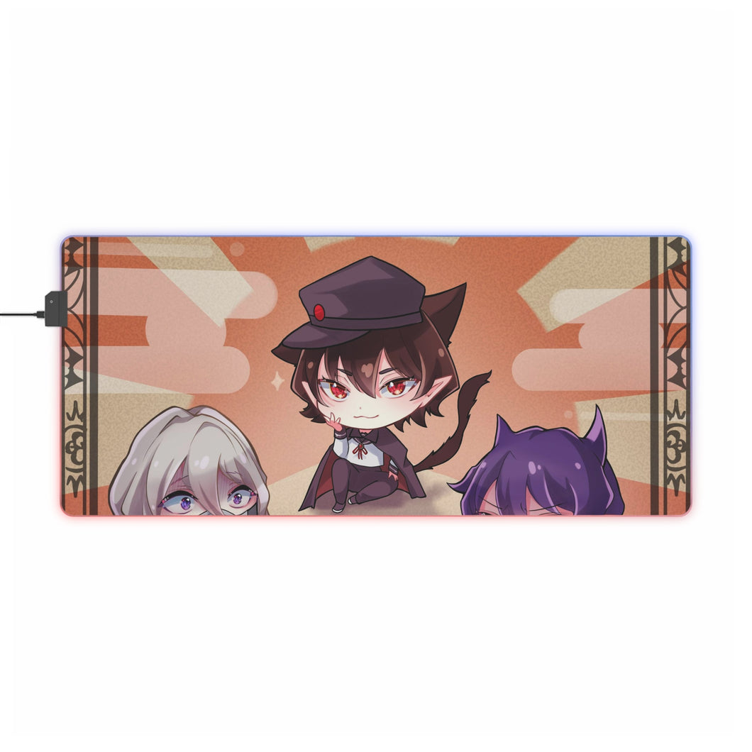 Mairimashita! Iruma-kun RGB LED Mouse Pad (Desk Mat)