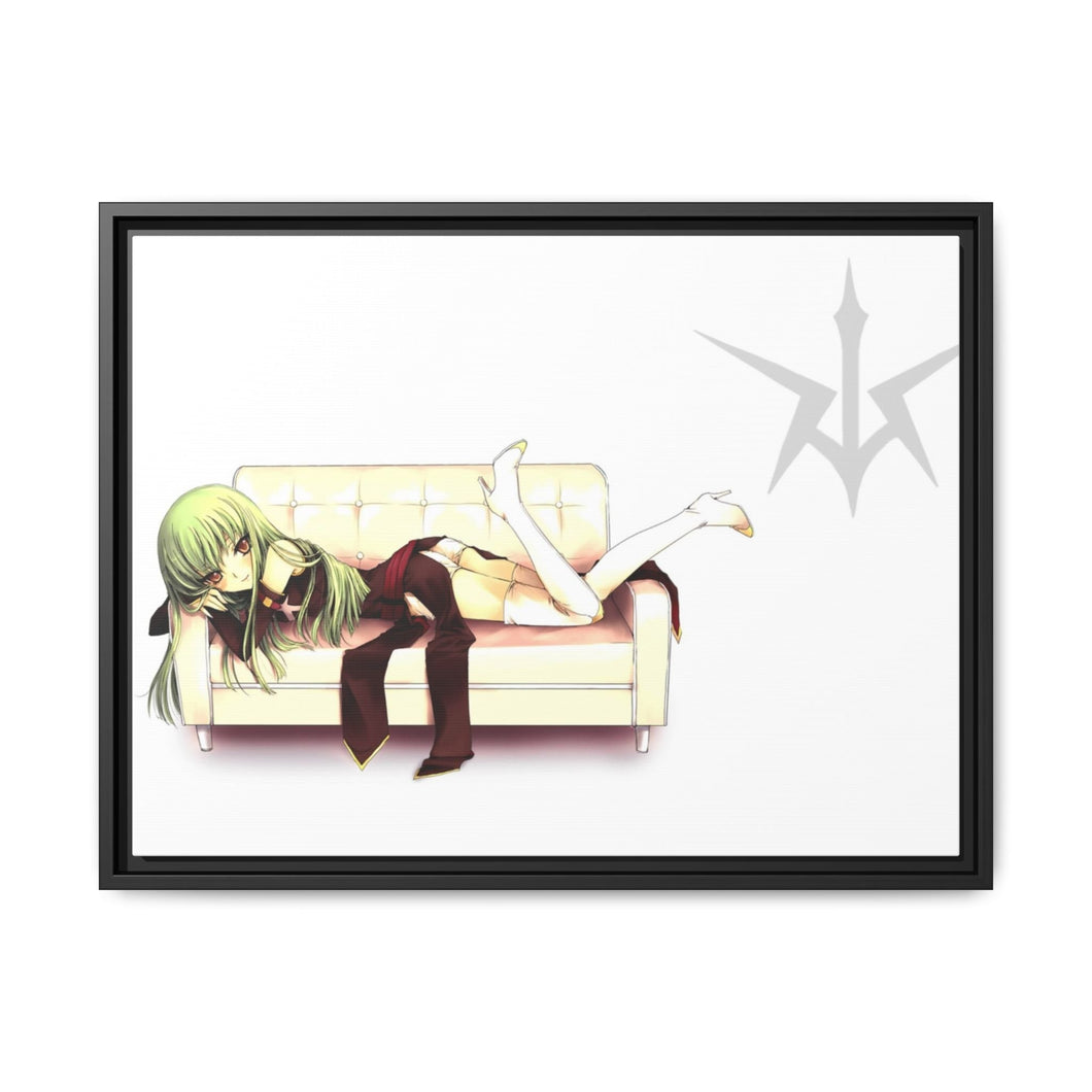 Anime Code Geass Canvas Framed Art Print