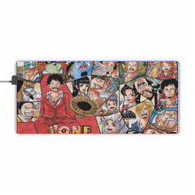 Load image into Gallery viewer, One Piece Monkey D. Luffy, Roronoa Zoro, Sanji, Nico Robin, Tony Tony Chopper RGB LED Mouse Pad (Desk Mat)
