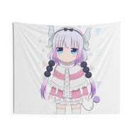 Miss Kobayashi's Dragon Maid Indoor Wall Tapestry