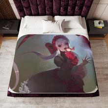 Load image into Gallery viewer, Shalltear Bloodfallen Sherpa Blanket
