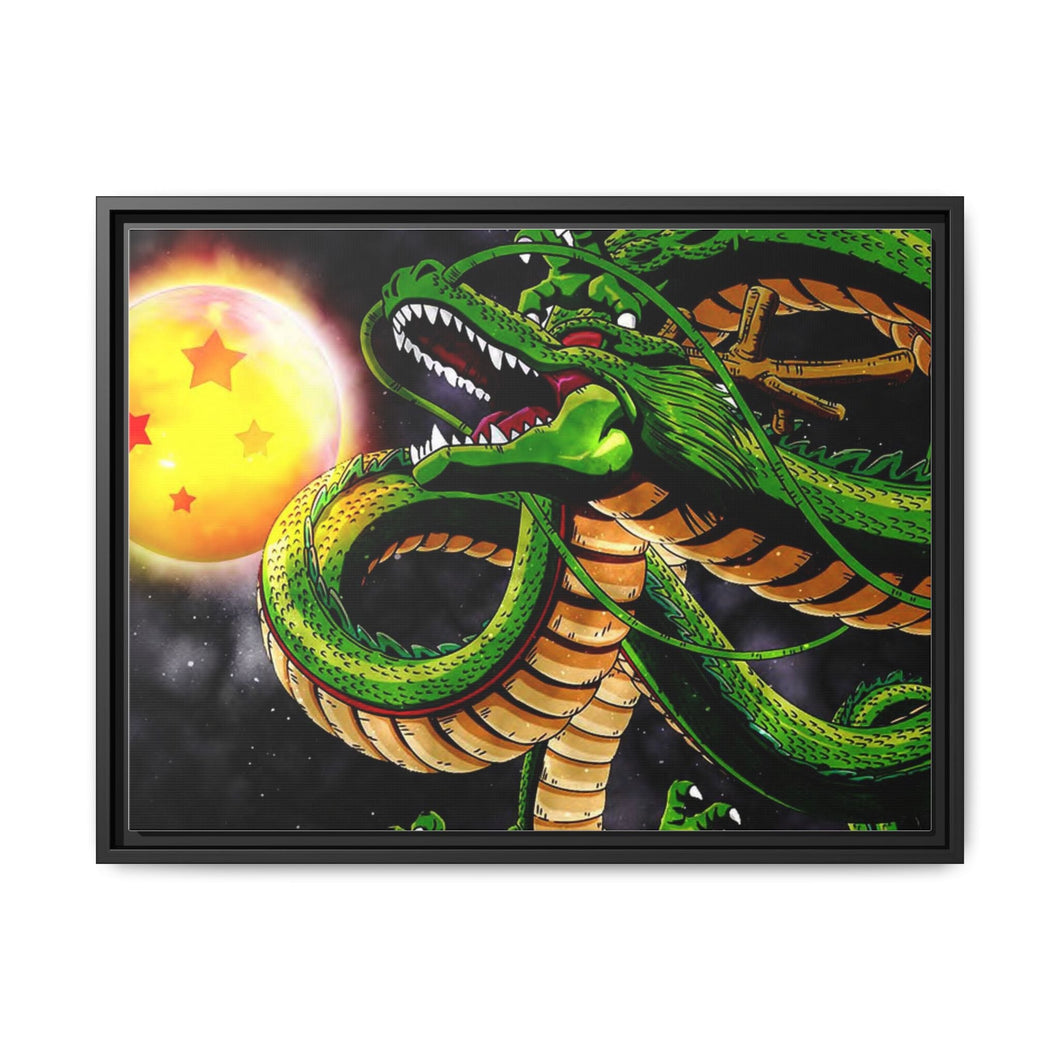 Shenron (Dragon Ball) Canvas Framed Art Print