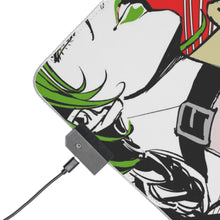 Load image into Gallery viewer, Jolyne Cujoh RGB LED Mouse Pad (Desk Mat)
