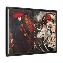 Load image into Gallery viewer, Anime Princess Mononoke Canvas Framed Art Print
