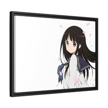 Load image into Gallery viewer, Eru Chitanda  Smile Canvas Framed Art Print
