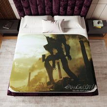 Load image into Gallery viewer, Anime Neon Genesis Evangelionr Sherpa Blanket
