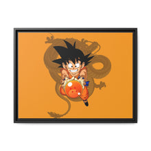 Load image into Gallery viewer, Kid Goku Canvas Framed Art Print
