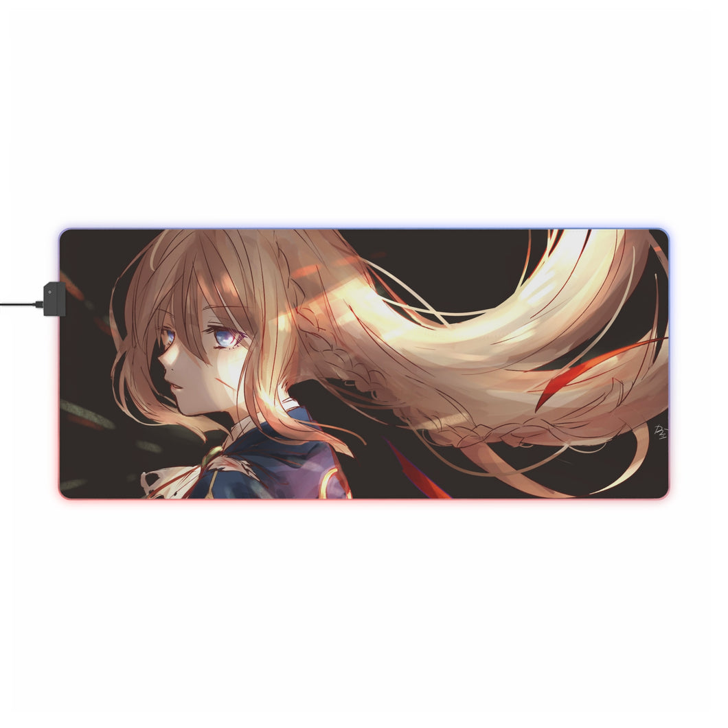 Violet Evergarden RGB LED Mouse Pad (Desk Mat)