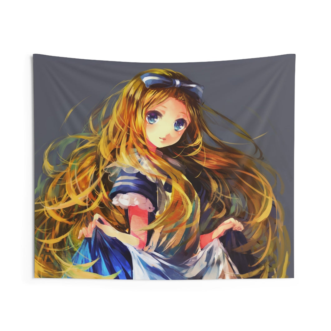 Anime Alice In Wonderland Indoor Wall Tapestry