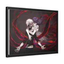Load image into Gallery viewer, Tokyo Ghoul Ken Kaneki, Rize Kamishiro Canvas Framed Art Print
