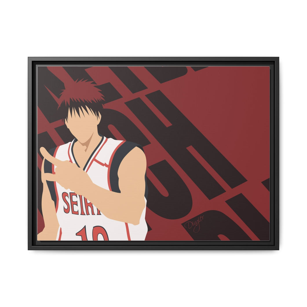 Kuroko's Basketball Taiga Kagami Canvas Framed Art Print
