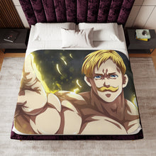 Load image into Gallery viewer, Anime The Seven Deadly Sins Sherpa Blanket
