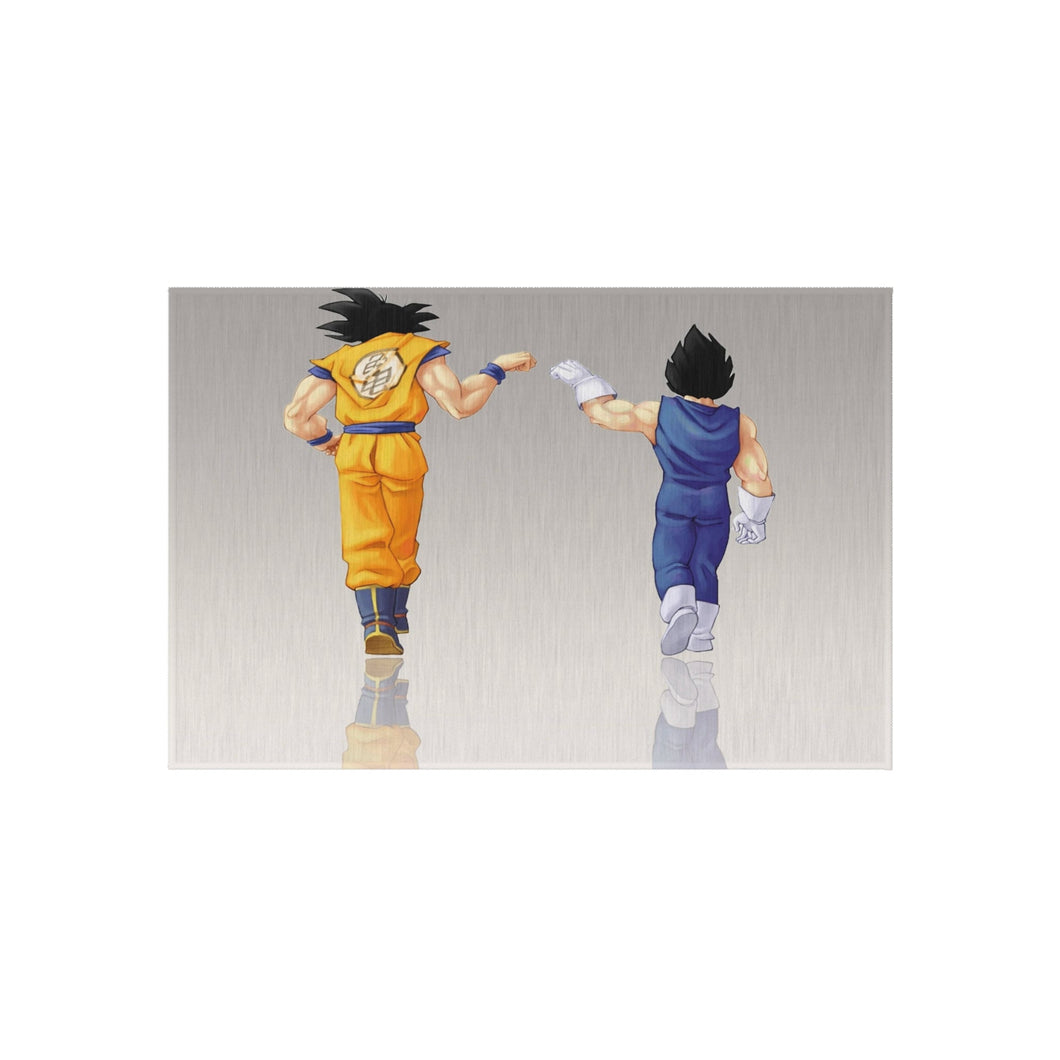 goku and vegeta Rug