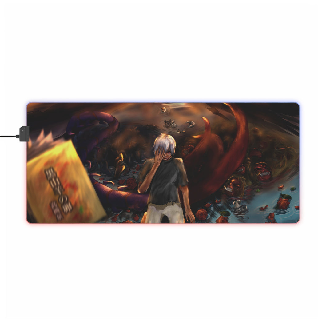 Anime Tokyo Ghoul RGB LED Mouse Pad (Desk Mat)