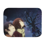Anime ERASED Sherpa Blanket
