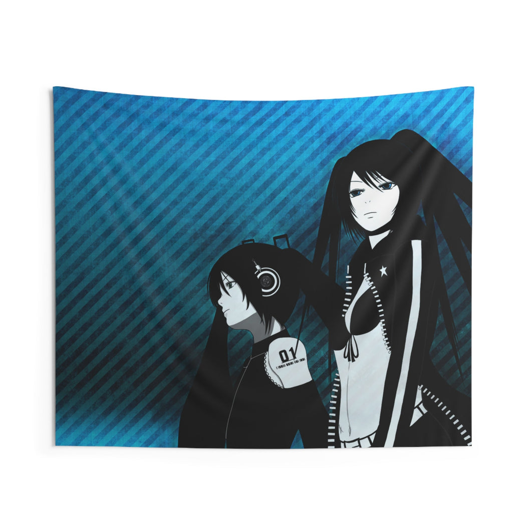 Black Rock Shooter Indoor Wall Tapestry