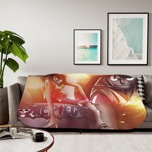 Load image into Gallery viewer, Monkey D. Luffy Sherpa Blanket
