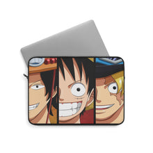 Load image into Gallery viewer, Luffy, Sabo, Ace Laptop Sleeve
