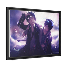 Load image into Gallery viewer, Blue Exorcist Canvas Framed Art Print
