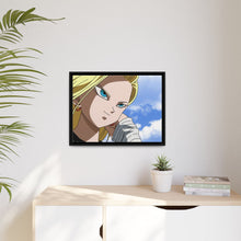 Load image into Gallery viewer, Android 18 Canvas Framed Art Print
