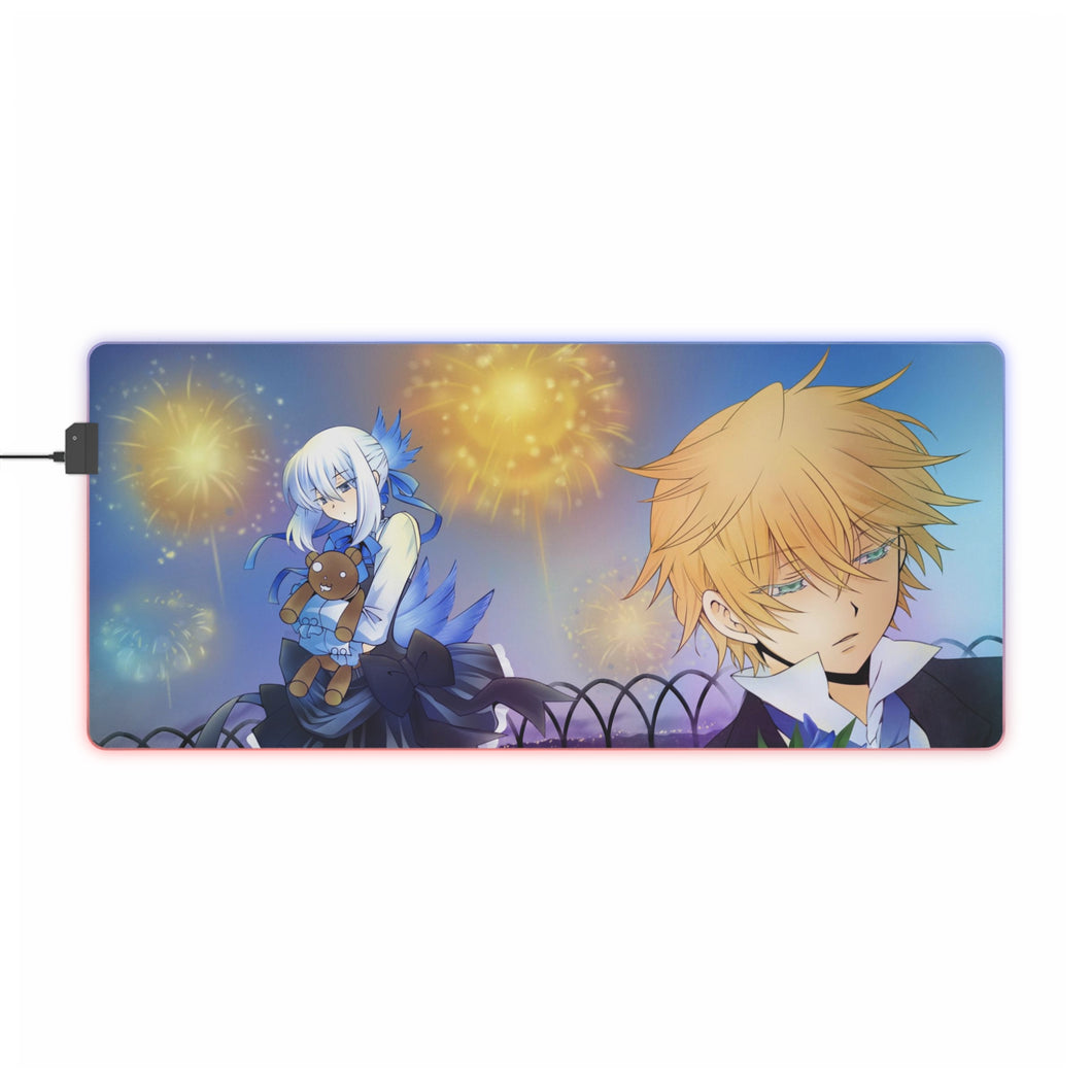 Pandora Hearts Oz Vessalius, Echo RGB LED Mouse Pad (Desk Mat)