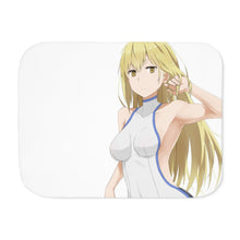 Load image into Gallery viewer, Is It Wrong To Try To Pick Up Girls In A Dungeon? Sherpa Blanket

