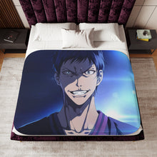 Load image into Gallery viewer, Kuroko&#39;s Basketball Daiki Aomine Sherpa Blanket
