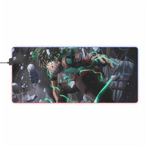 Load image into Gallery viewer, My Hero Academia Izuku Midoriya RGB LED Mouse Pad (Desk Mat)
