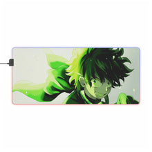 Load image into Gallery viewer, My Hero Academia Izuku Midoriya RGB LED Mouse Pad (Desk Mat)
