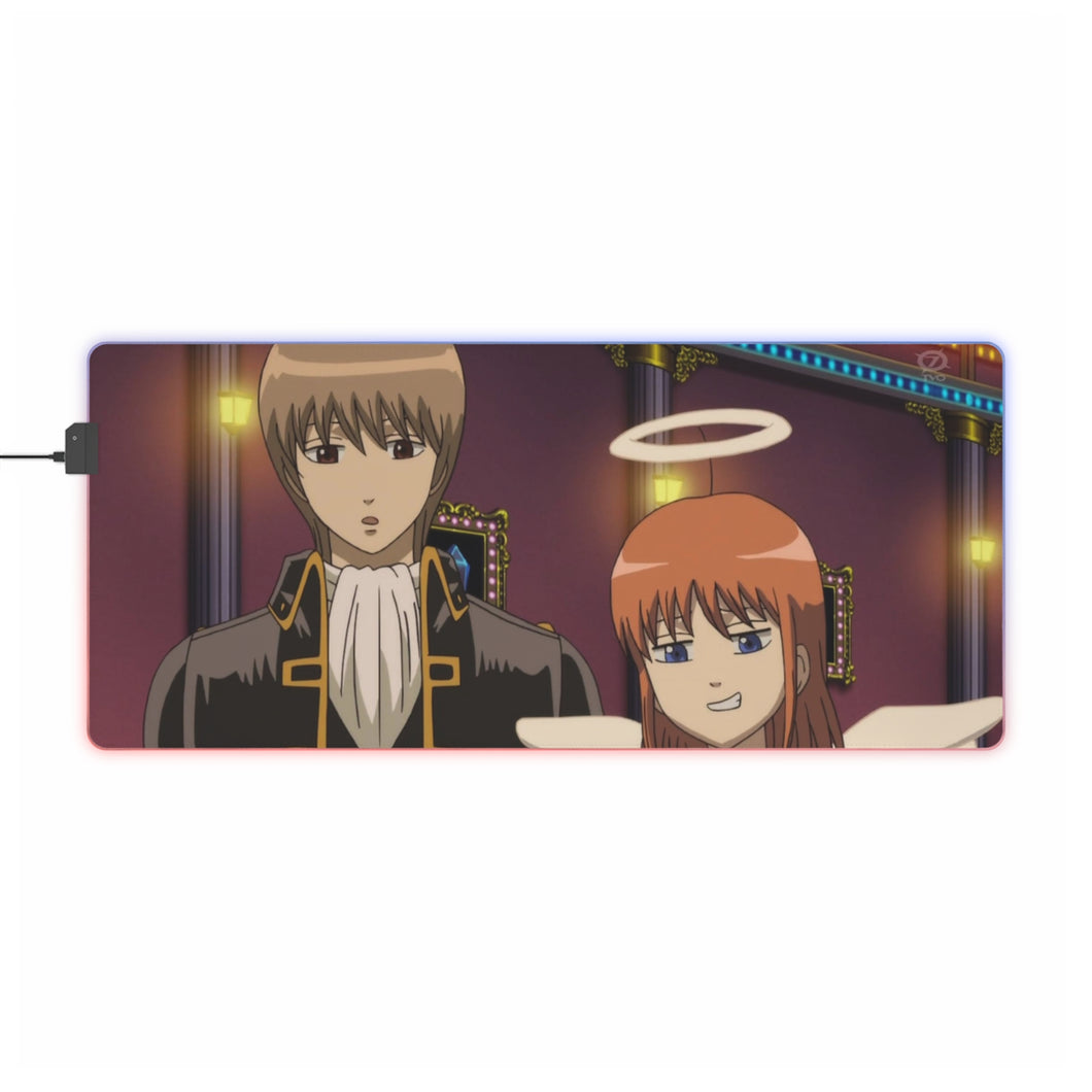 Anime Gintama RGB LED Mouse Pad (Desk Mat)