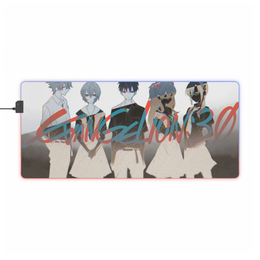Anime Evangelion: 3.0 You Can (Not) Redo RGB LED Mouse Pad (Desk Mat)