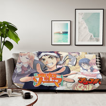 Load image into Gallery viewer, Anime Food Wars: Shokugeki no Soma Sherpa Blanket
