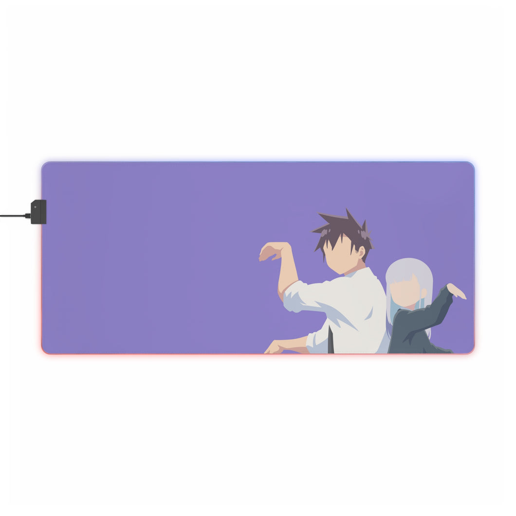 Aharen-san wa Hakarenai RGB LED Mouse Pad (Desk Mat)