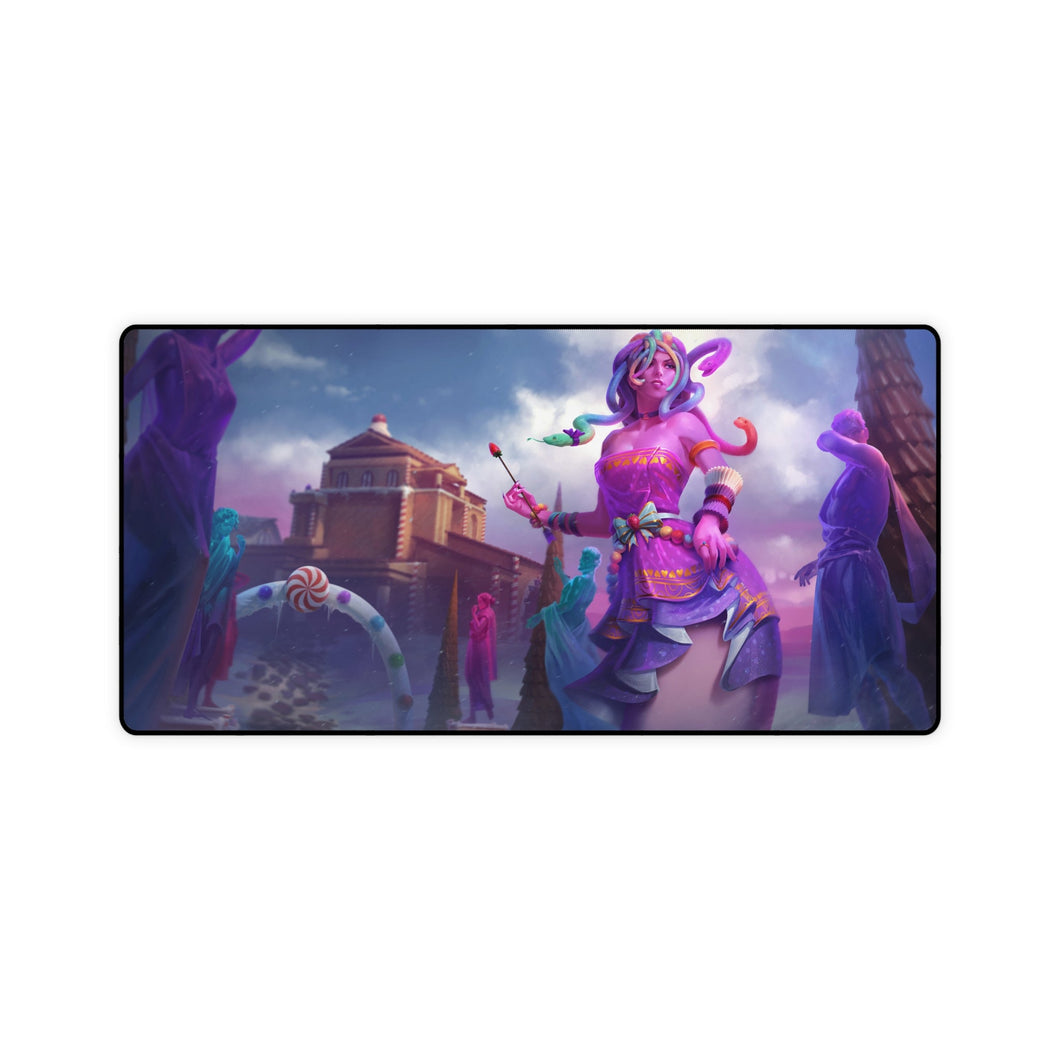 Gummy Worm Medusa Mouse Pad (Desk Mat)
